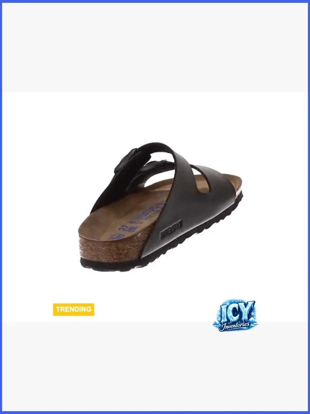 Vegan Sandals with Original Cork Footbed, Adjustable Straps